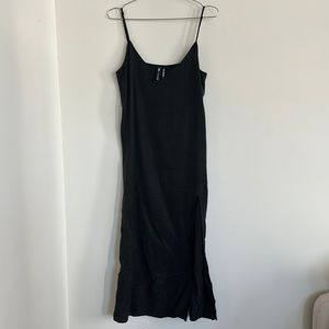 Zara black slip dress in Small